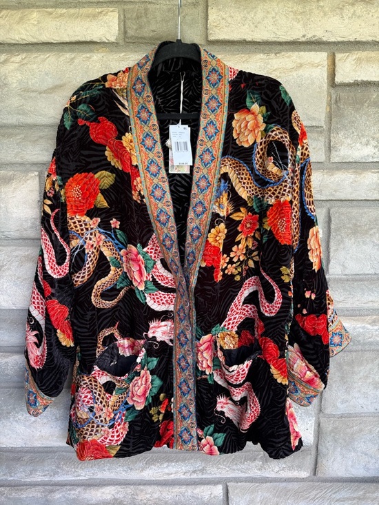Johnny Was Jackets & Blazers - JOHNNY WAS MERHAWI KIMONO XL  $598 Amazing !!!! Oversized Reversible